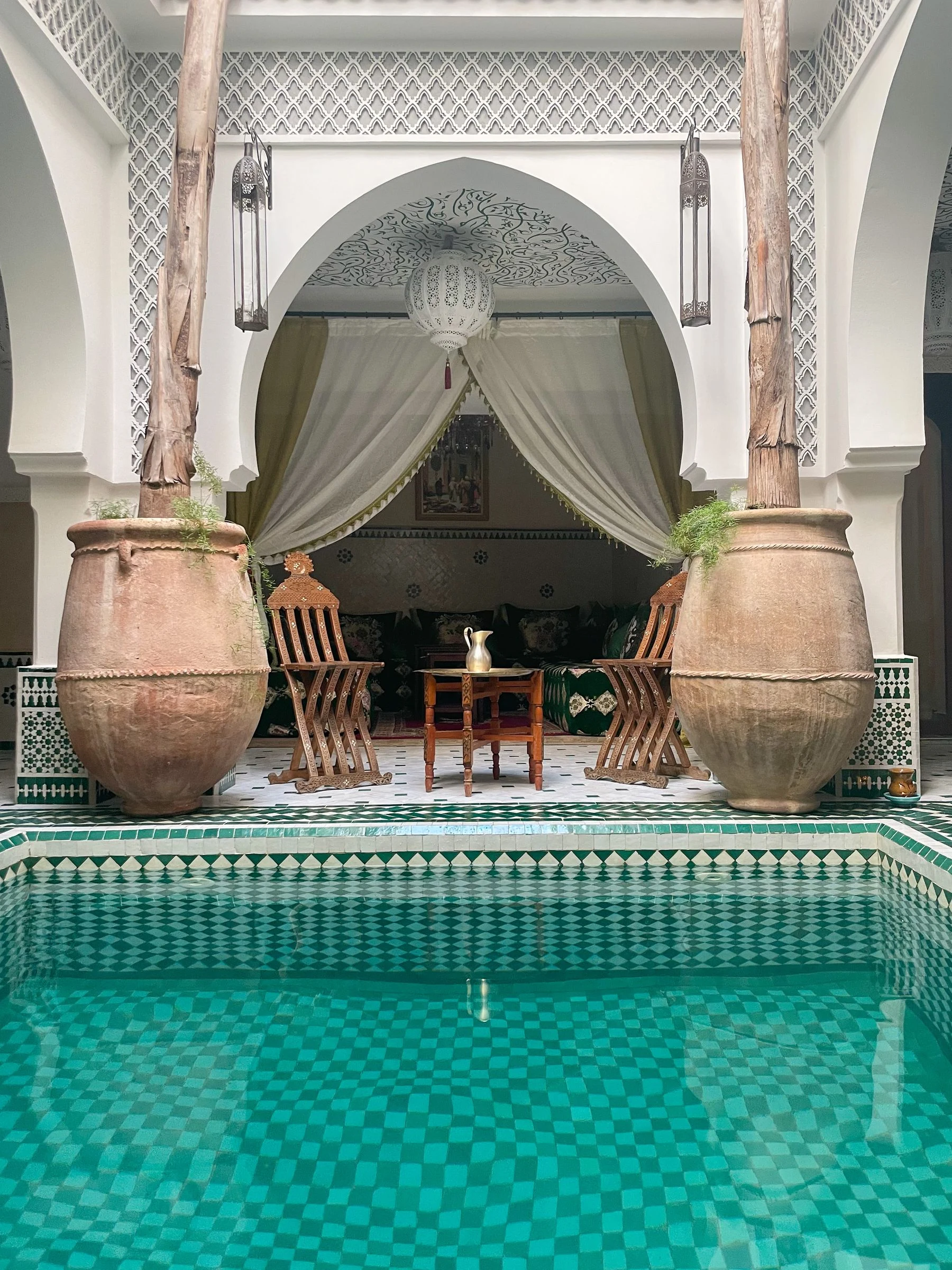 Marrakech courtyard